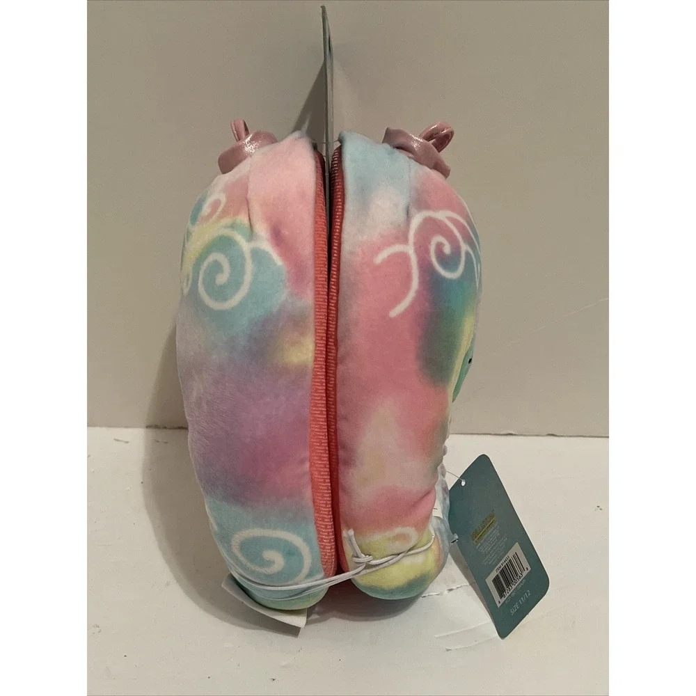 Girls Christmas Ornament Squishmallow Slippers NWT Size 11-12 Soft Non-slip Sole